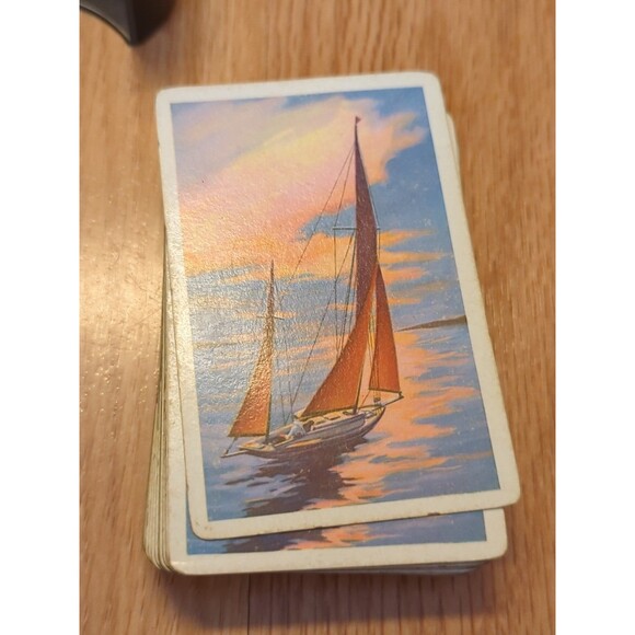 Handy Ante Plastic Poker Chips Rack 6 Removable Trays and 1 Set Playing Cards - Picture 5 of 10